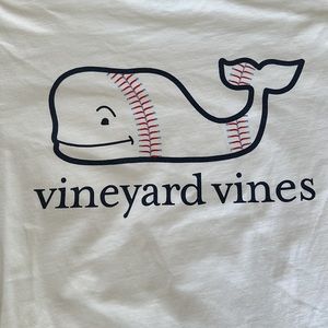 Baseball Vineyard Vines white T-shirt